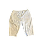 Eileen Fisher White Cropped Knit Pants Size 2X Photo 7