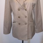 Rena Rowan  stretch tan office formal blazer Photo 2