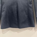 J.Crew  1035 Super 120’s Wool Pinstripe Blazer Charcoal Gray Old Money Preppy 00 Photo 7