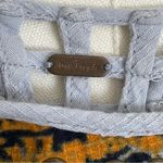 Free People Tank Top Lucky Coin Cropped Babydoll Floral Linen Blend Yellow Grey Photo 9