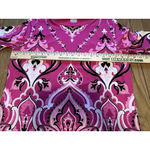 Chico's Dress Womens Size Measured Paisley Stretch Multi Colorful Flows Great Photo 5