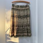Alfred Dunner  Olive Patterned Midi Skirt, size 12 Photo 2