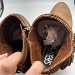 Circus by Sam Edelman Circus Sam Edelman Brown Fringe Ankle Boots Booties 9.5 Jolie Faux Leather Photo 11