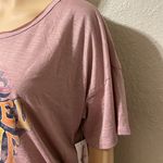 Jessica Simpson NWT Women's Rose Colored "All You Need Is Love" Shirt X-Large Photo 4