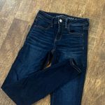 American Eagle  Dark Wash Next Level Stretch Hi-Rise Jegging Photo 1