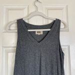 Madewell MWL Breeze Drawstring Romper Gray Small Lounge Comfort Heather Zinc Photo 4