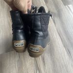 Sperry  Womens size 8 Black Rubber Boot‎ Saltwater Water Resistant Farm Gorpcore Photo 2