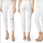 J Brand J. Brand White Cropped Low Rise Distressed Jeans Plus Size 32 NWT Photo 1