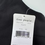 Free People Free‎ People Top Womens X Small Black Criss Cross Back V Neck NWT Photo 7