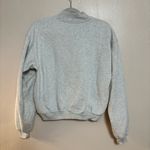 Fabletics  Women's Shirt Knit Quarter‎ Zip Long SLeeve Pullover Cream Size XS Photo 4
