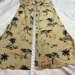 Old Navy Tan Safari Jungle Linen Blend Sundress Sz XL Photo 6