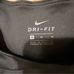 Nike EX  black DRI-FIT silky ASYMETRICAL MESH tank top sleeveless SHIRT Womens M Photo 3