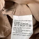 MaxMara Black Silk Blend Women's Jacket Size 2 Button Closure Belt Pink Photo 4