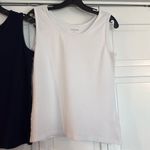 Lands' End  100% cotton scoop neck tank bundle size small/MP Photo 3