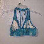 Flirtitude  Blue Halter Bralette Photo 3