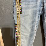 Pilcro  Light Blue Jeans with Multicolor Trim Photo 1