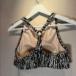 Kona Sol New  Women’s High Neck Bikini Top Black Cream Beige Size XL NWT Photo 6