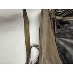 Brighton Shoulder Bag Hobo Two Tone Leather Tassel Charm Designer Purse Photo 8