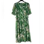 LC Lauren Conrad  Floral Green Midi Dress Photo 2