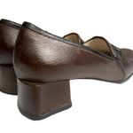 Christian Louboutin VTG Brown slip on tassel leather loafers. 100% Authentic Photo 6