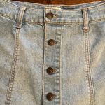 Mossimo jean skirt button down front size 2 Photo 3