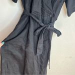 Seafolly  Womens Black Criss Cross Back One Piece Jumpsuit Photo 6