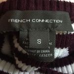 French Connection Babysoft Stripe Cowlneck Sweater Winter Cowl Fall Pullover Photo 4