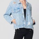 BLANK NYC  Ride with me distressed denim jacket Photo 0