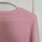 EUC | Women’s pastel light pink acrylic soft crewneck sweater — medium Photo 1