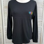 POPULAR San Diego Long Sleeve Tee 100% Cotton Black/Multi Photo 2