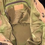 ETRO Milano Paisley Nylon Vachetta Leather Drawstring Bucket Tote Shoulder Bag Photo 2