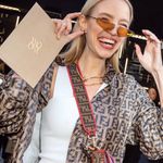 Fendi women’s men’s unisex Fiend FFM0054/S narrow asymmetric metal sunglasses Photo 2