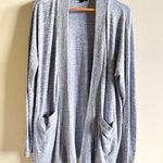 Banana Republic  Open Front Sweater Cardigan Lightweight‎ Gray Womens Size L Photo 1