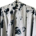525 America  tie dye cashmere cotton blend‎ waterfall cardigan size M Photo 5