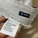 American Eagle NWT Outfitters Midi Stretch Shorts Women's Size 2 Light Gray Photo 3