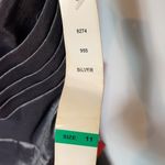 Snap One Shoulder Bubble Skirt Silver Metallic Dress Silver Size undefined Photo 3