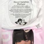 Fiorucci NWT Naomi Campbell Soup Can White Cotton Graphic Tee Shirt Small $128 Photo 3