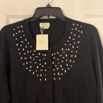 Kate Spade  New York XL cardigan color black 3/4 sleeves length 23” bust 38/40” Photo 1
