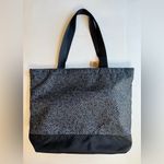 PINK - Victoria's Secret  Large Logo Black Zip Top Tote Bag NWT Photo 2