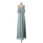 Show Me Your Mumu  Caitlin Maxi Dress Silver Sage XS NWT Photo 4