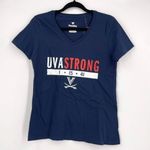 Fanatics NWT  Womens Short Sleeve UV‎ Strong Custom Print T-Shirt Navy Blue Small Photo 0