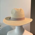 San Diego Hat Company x Anthropologie Ultrabraid Fedora With Chambray Band New! Photo 3
