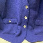 Eileen Fisher  blue button front merino wool jacket size 2X Photo 2