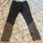 Isabel Maternity for Target Gray and Black Maternity Active Leggings Size Large Photo 1