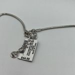 Alfani Open Circle & Pave Bar Long Station Necklace in Silver-Tone NWT MSRP $45 Photo 3