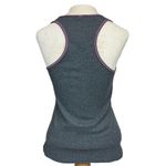 Lorna Jane  ‘Be The Good’ Racerback Ribbed Singlet Tank in Gray Size Medium Photo 3