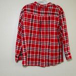 Good Clothes Red‎ Plaid Button Down Long Sleeve Shirt Womens XL Cotton western Red Photo 6