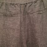 Halston Heritage  Navy Linen Trousers Photo 6