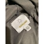Aerie OFFLINE by  Hoodie Womens Medium Gray Velour Full Zip Loungewear Soft Cozy Photo 5
