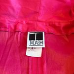 Tadashi Shoji Bright Pink Long Sleeve Shirt Blouse Top Formal MOB Size 4 Women's Photo 1